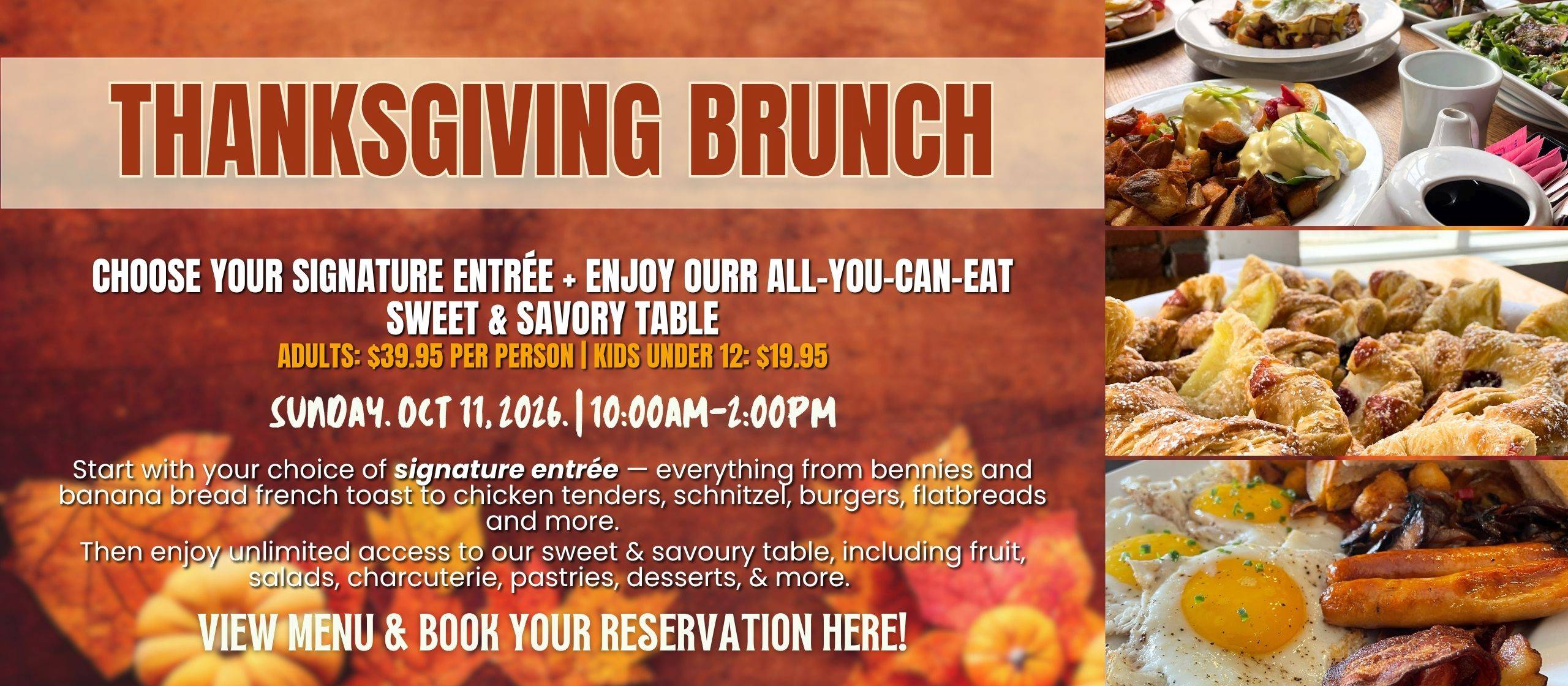 THANKSGIVING BRUNCH